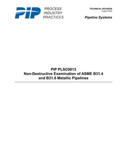 PIP PLSC0013 PDF