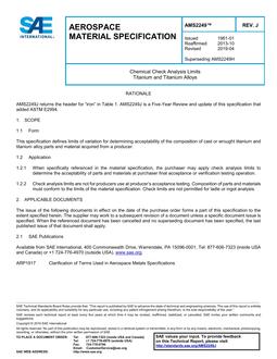 SAE AMS2249J PDF