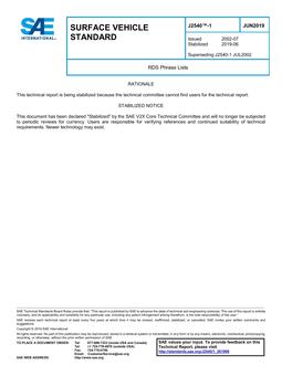 SAE J2540/1 PDF