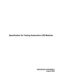 SAE USCAR33-1 PDF