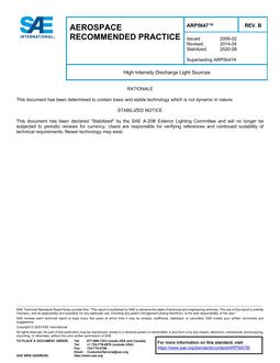 SAE ARP5647B PDF