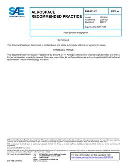 SAE ARP4033A PDF