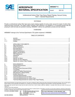 SAE AMS6885/1 PDF