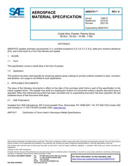 SAE AMS5791D PDF