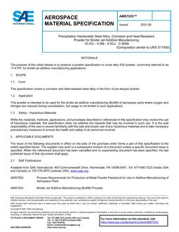 SAE AMS7035 PDF