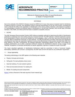 SAE ARP8463 PDF