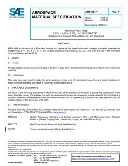 SAE AMS4354A PDF