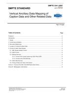 SMPTE 334-1-2007 PDF