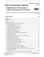 SMPTE EG 432-1 PDF