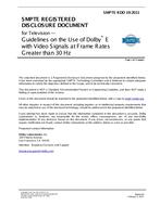 SMPTE RDD 19 PDF