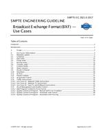 SMPTE EG 2021-3 PDF