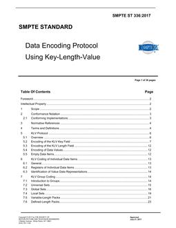 SMPTE ST 336 PDF