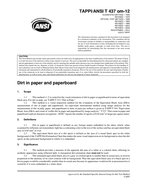 TAPPI T 437 om-12 PDF