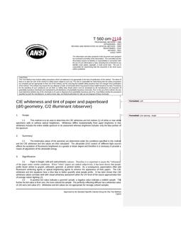 TAPPI T 560 PDF