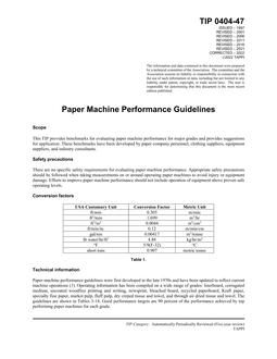 TAPPI TIP 0404-47 PDF